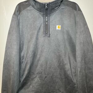 Carhartt Gray Fleece-Lined Jacket